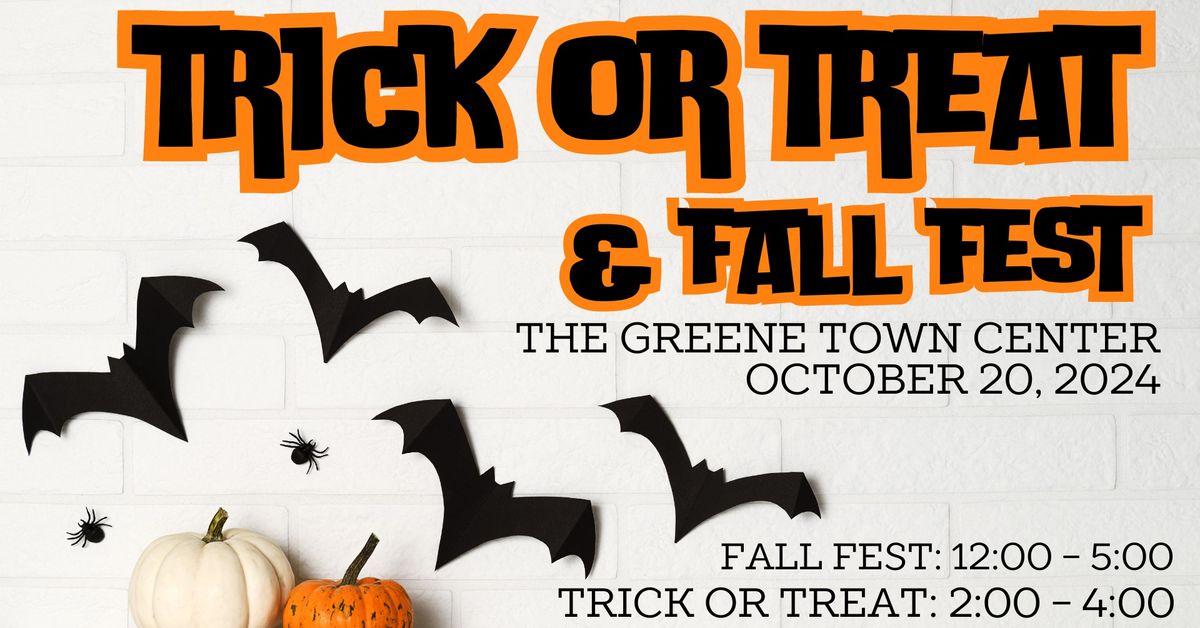 Trick or Treat at The Greene