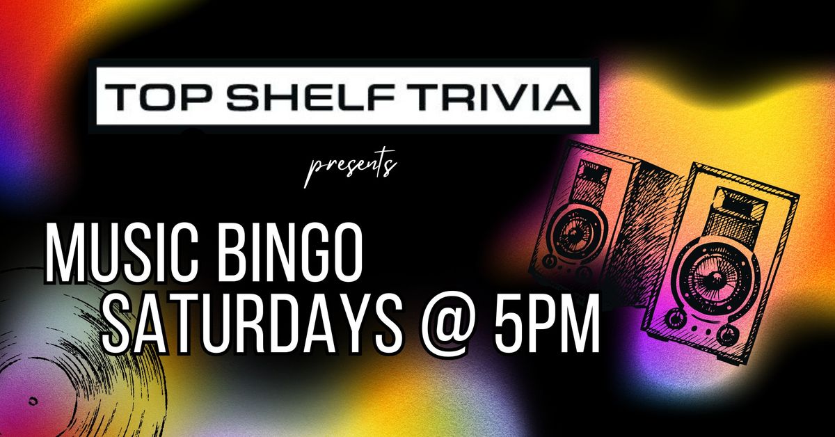 It's Music Bingo Night at Birdie's Bar (in Largo, FL)!