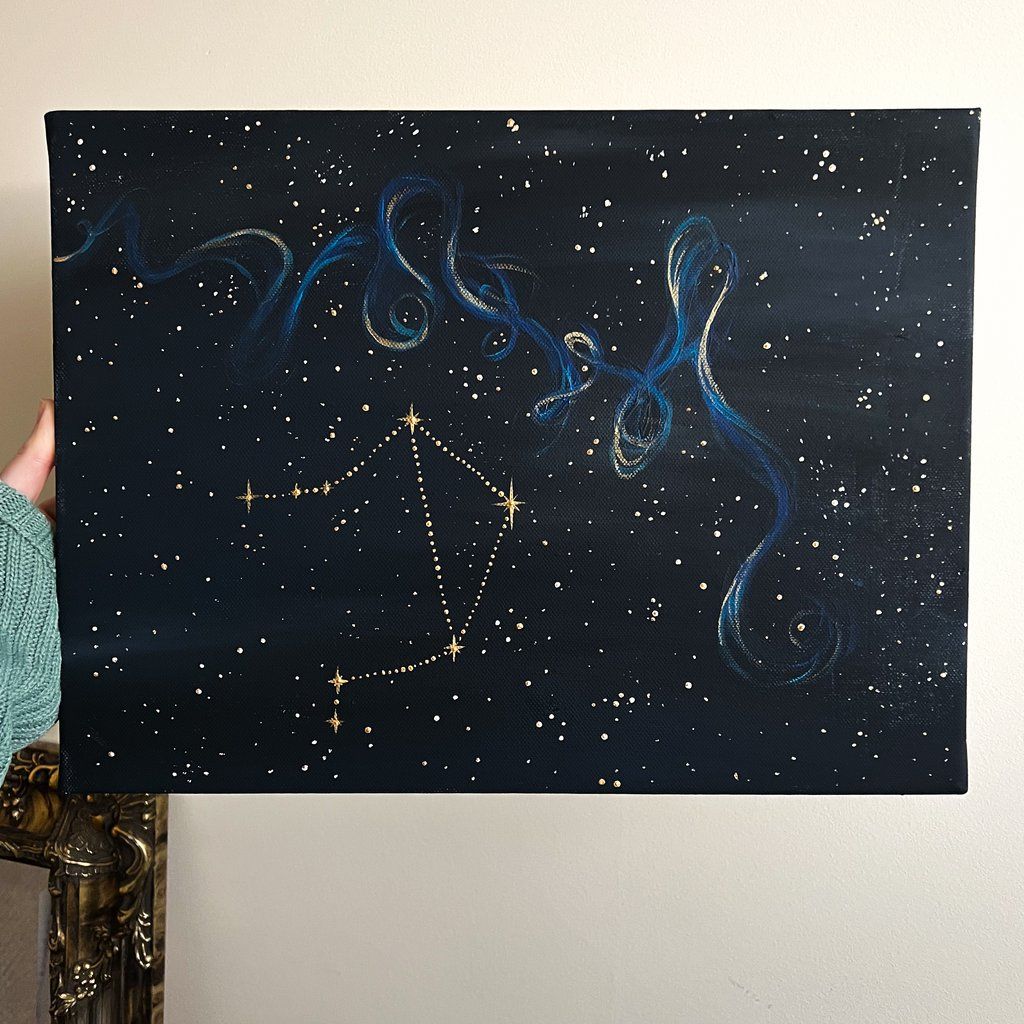 Mindfulness Painting Workshop - Starry Serenity