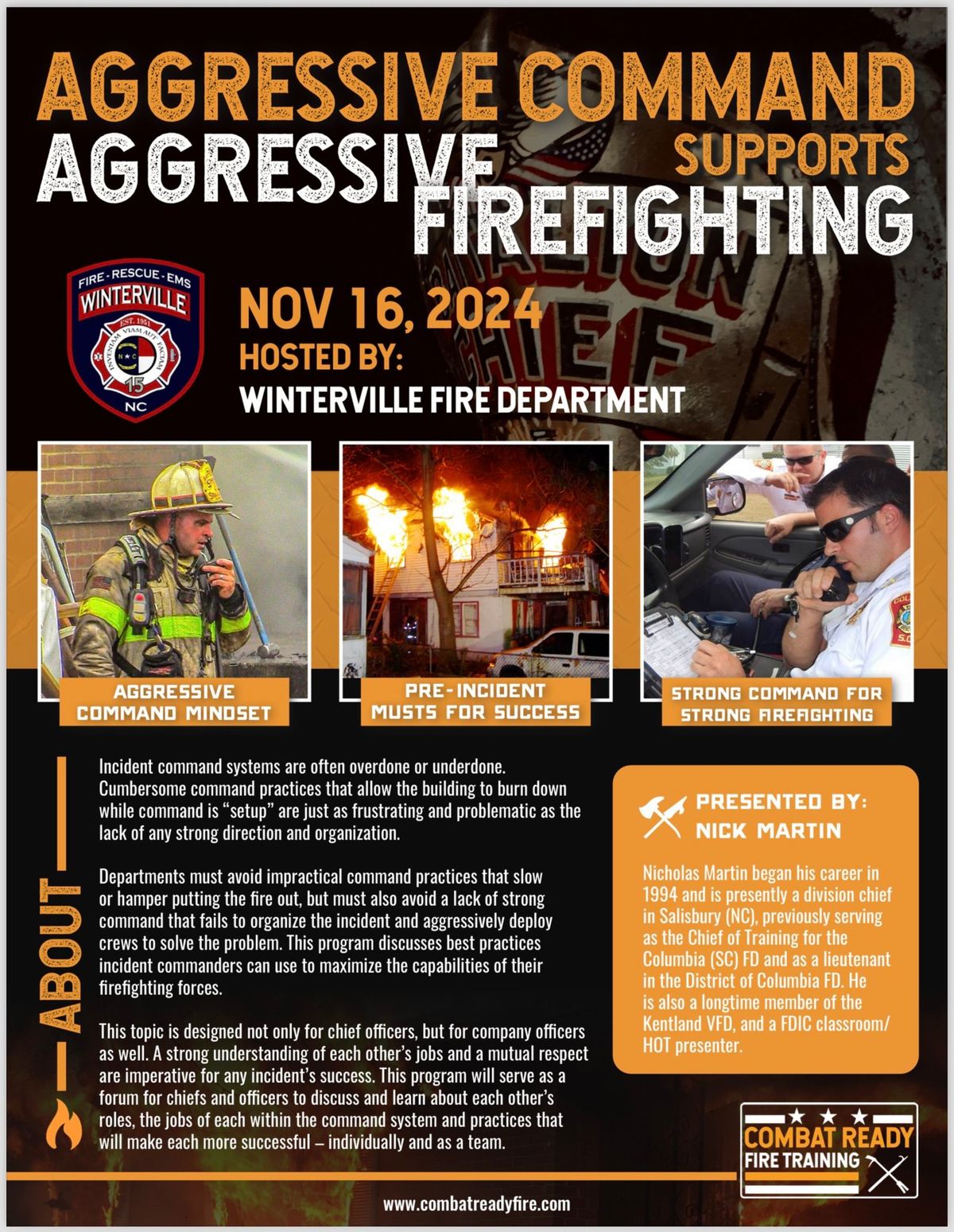 Aggressive Command Supports Aggressive Firefighting