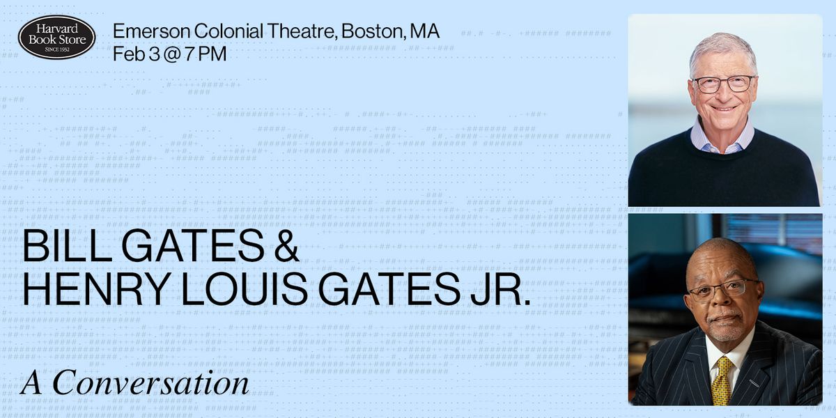 Bill Gates at The Emerson Colonial Theatre