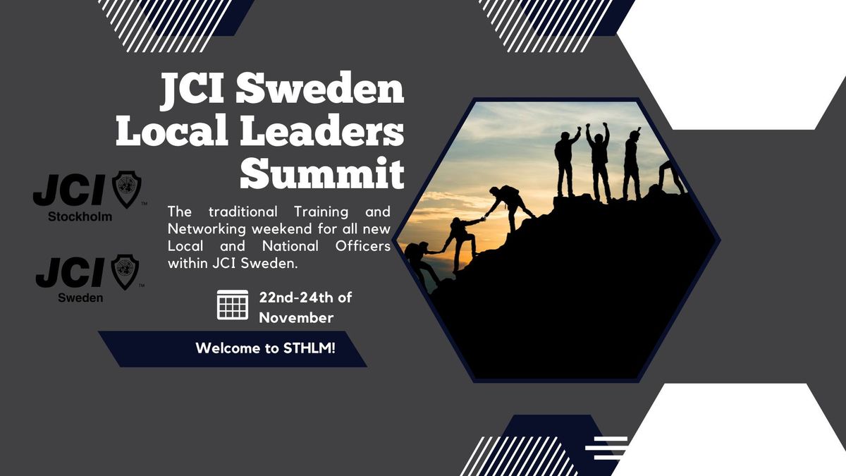 JCI Sweden Local Leaders Summit