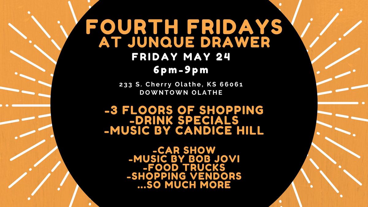 Fourth Fridays at Junque Drawer