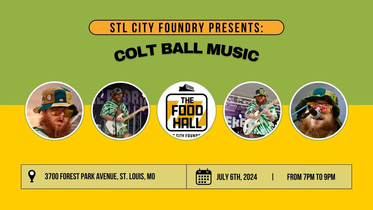 Colt Ball Makes Ya Drop Ya Jaw in the Food Hall with Some Raw Music!