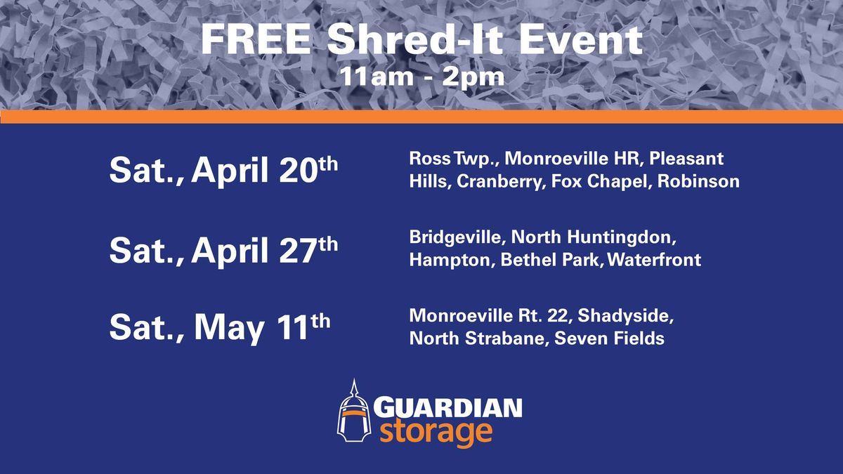 Free Shred-It Events: Protect Your Privacy & Declutter Safely!