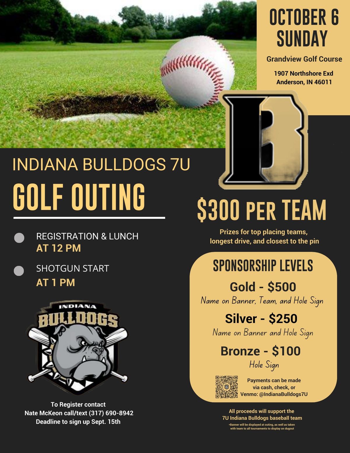 Indiana Bulldogs 7U Golf Outing