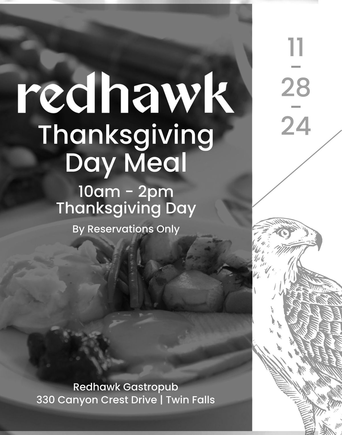 Thanksgiving Dinner @ Redhawk