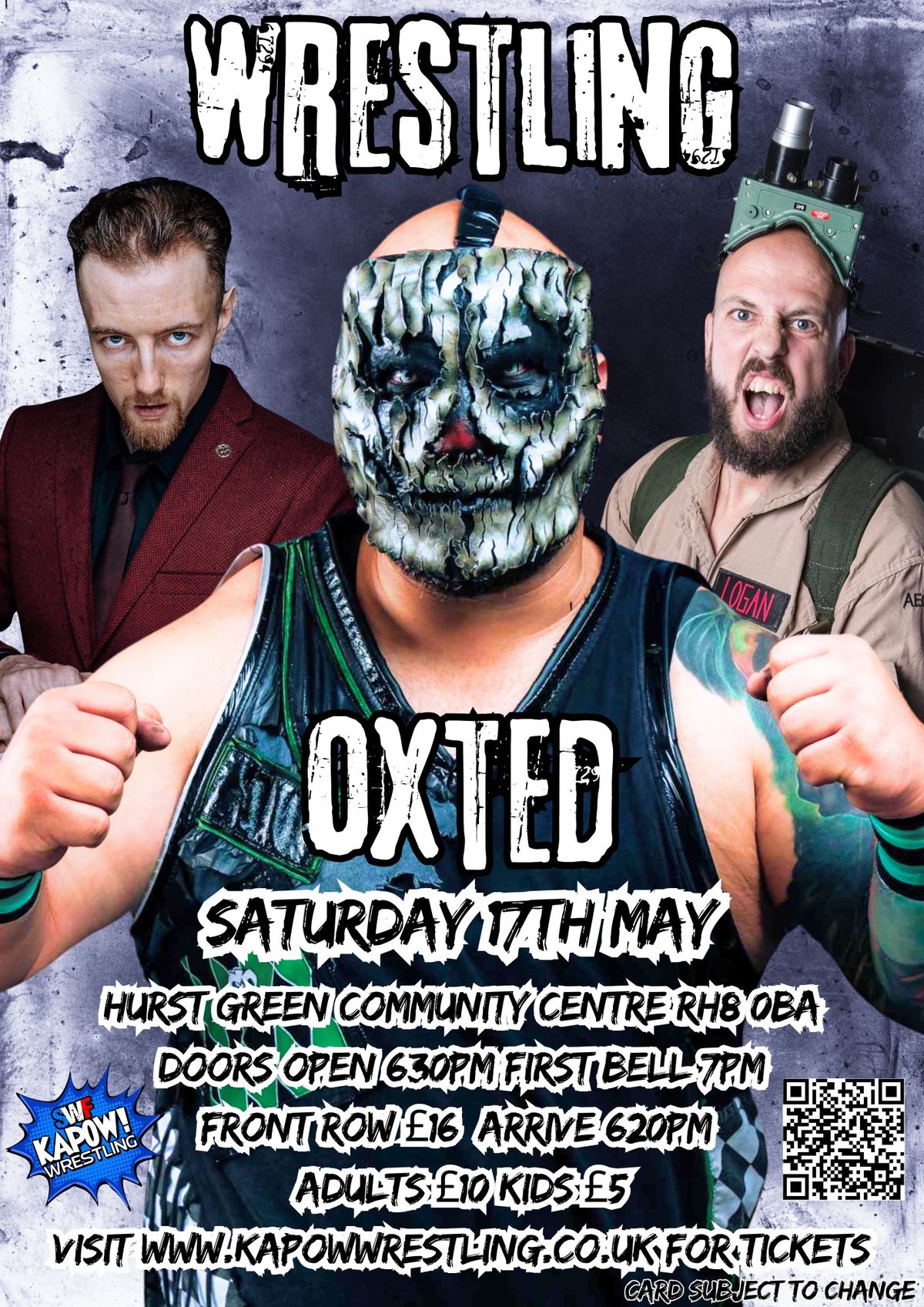 Live Wrestling back in Oxted 