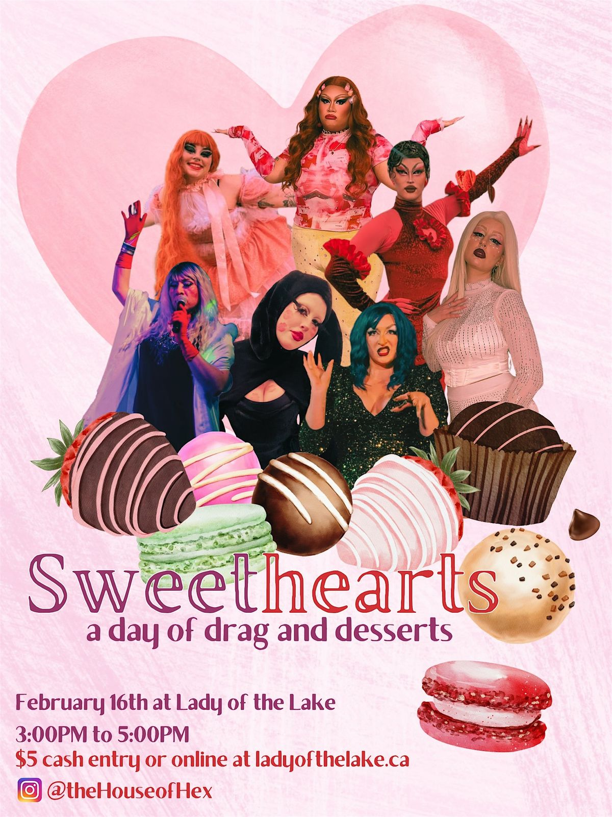 Sweethearts: A Day of Drag & Desserts - Live at the Lady