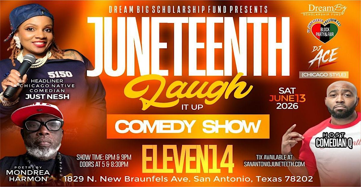 Juneteenth Laugh It Comedy Show