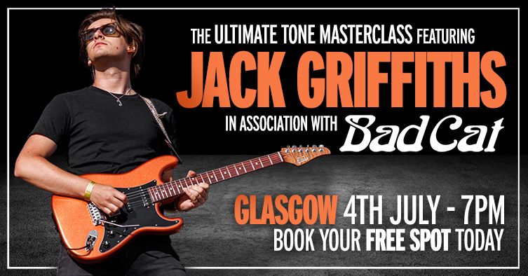 The ultimate tone masterclass with Bad Cat Amps and Jack Griffiths at guitarguitar Glasgow