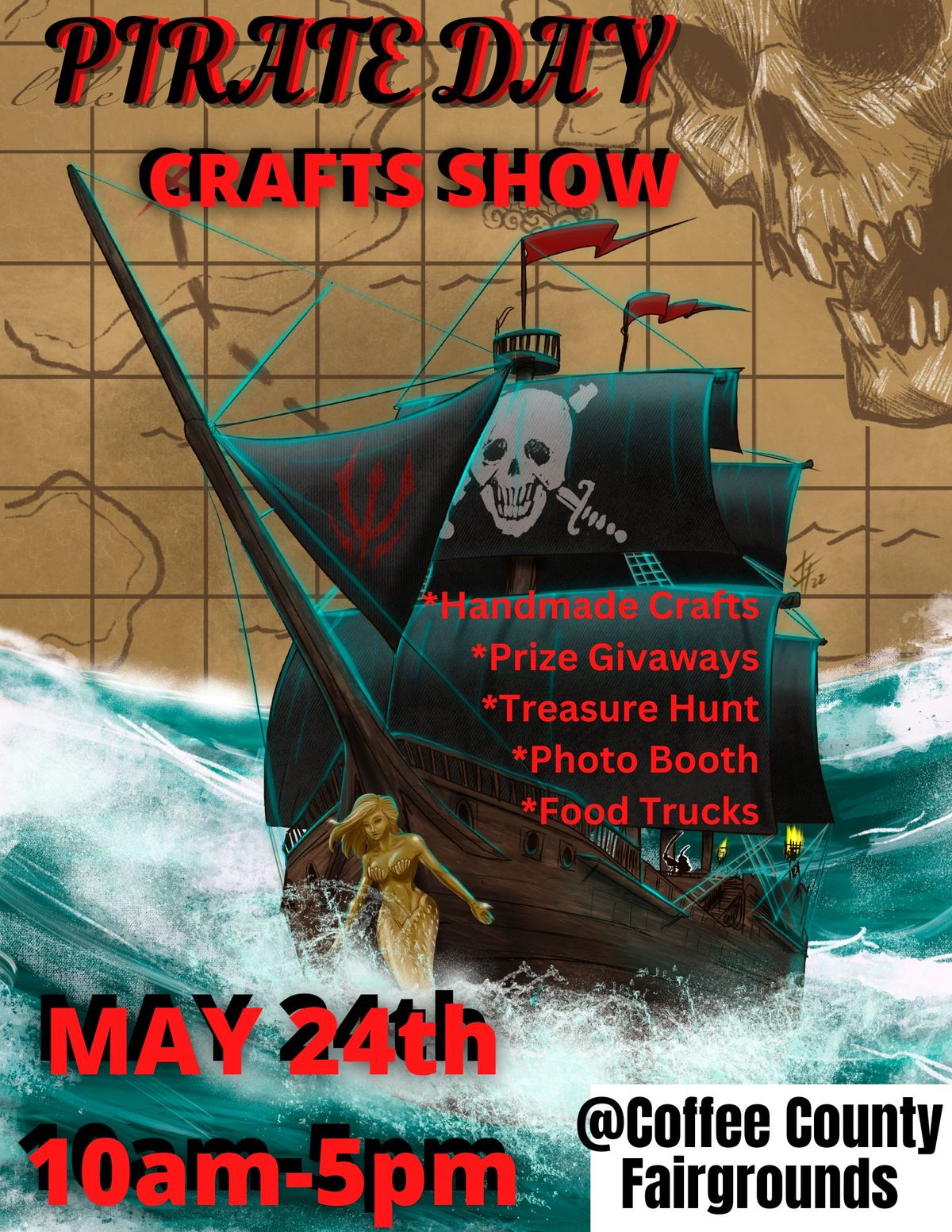 PIRATE DAY CRAFTS SHOW -- 6th ANNUAL