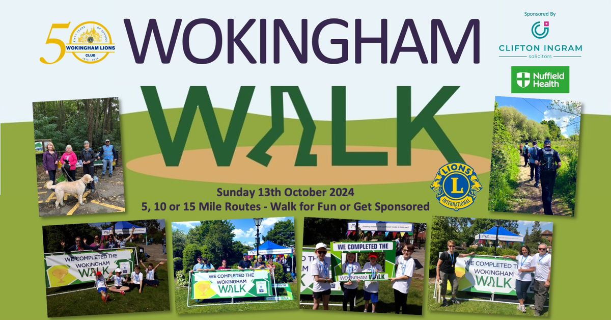 Wokingham Walk Autumn 2024