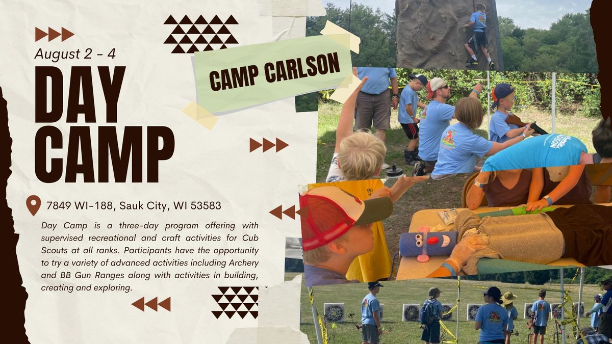 Day Camp at Camp Carlson