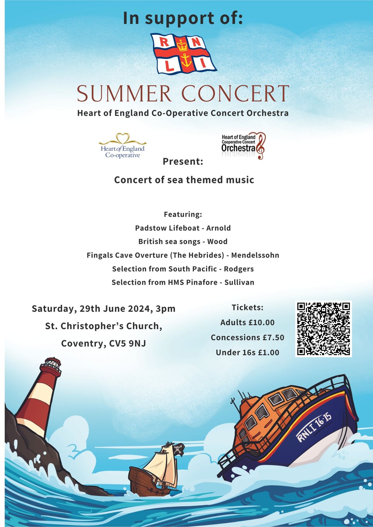 Summer Concert - in aid of  RNLI