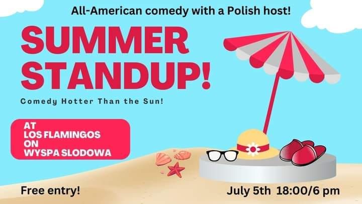 Summer Stand-up! Comedy show in English!