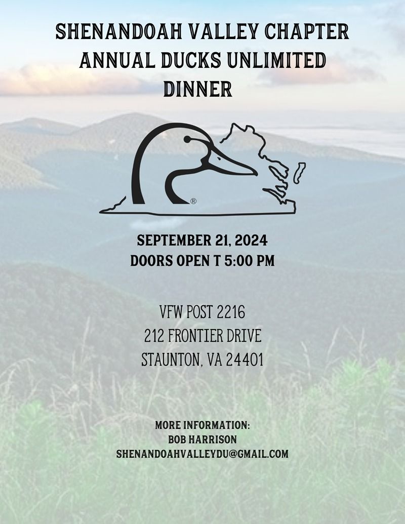 Shenandoah Valley Ducks Unlimited Banquet