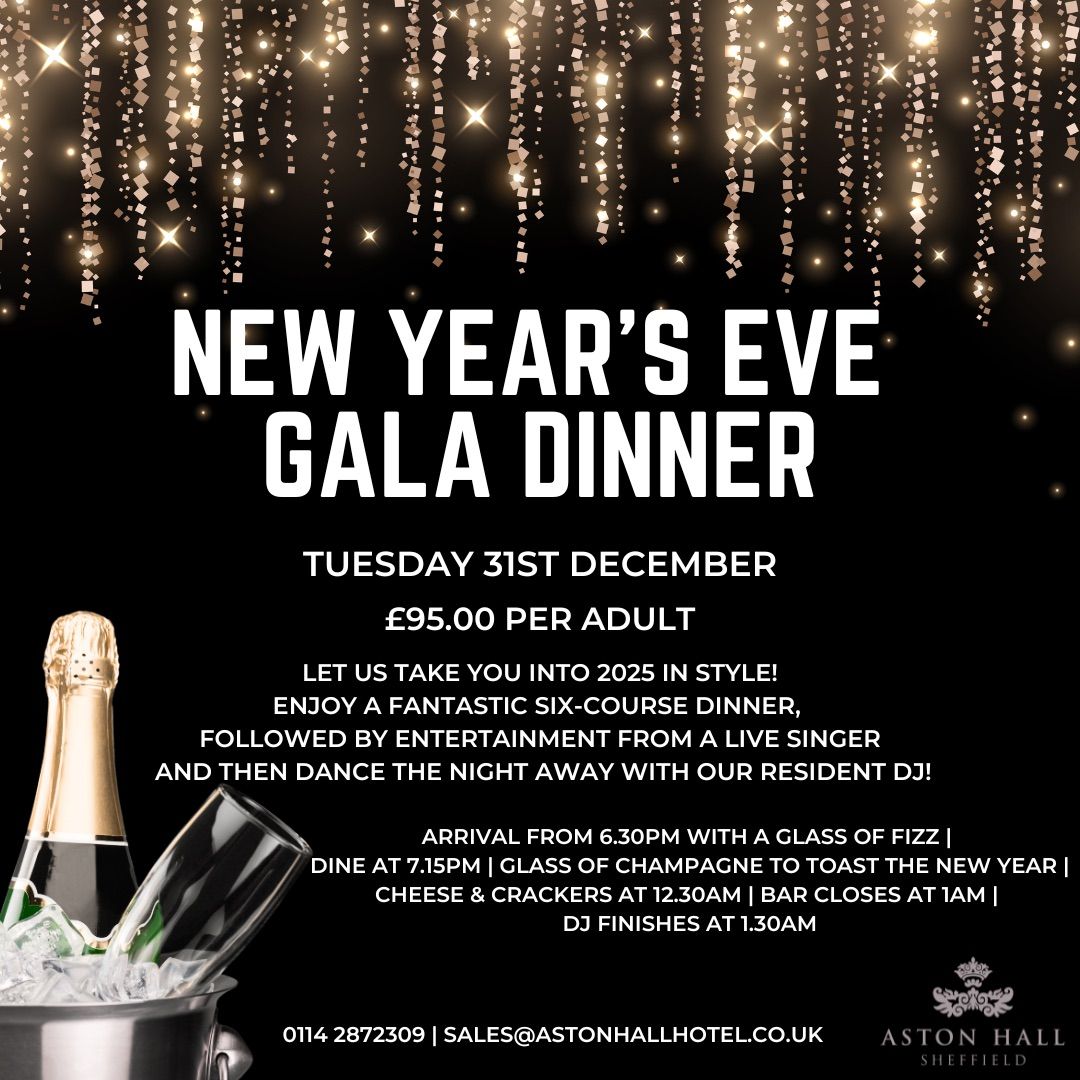 New Year\u2019s Eve Gala Dinner