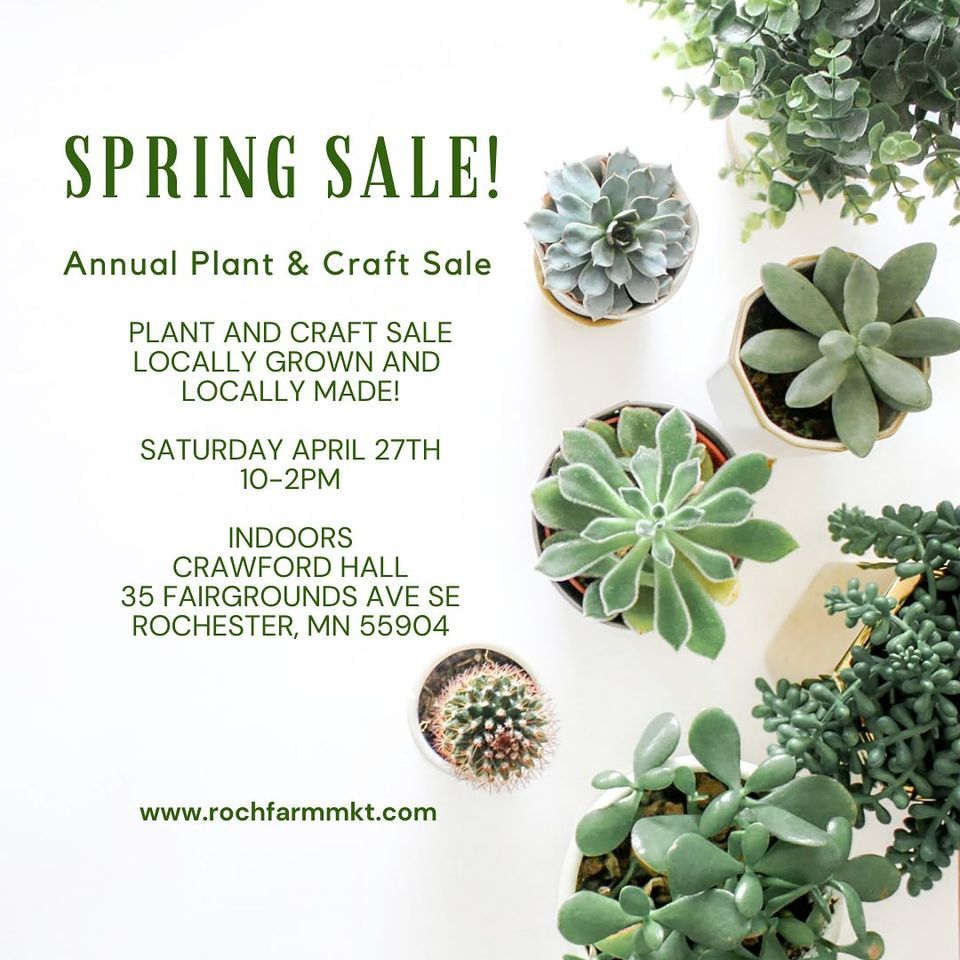 Annual Plant & Craft Sale