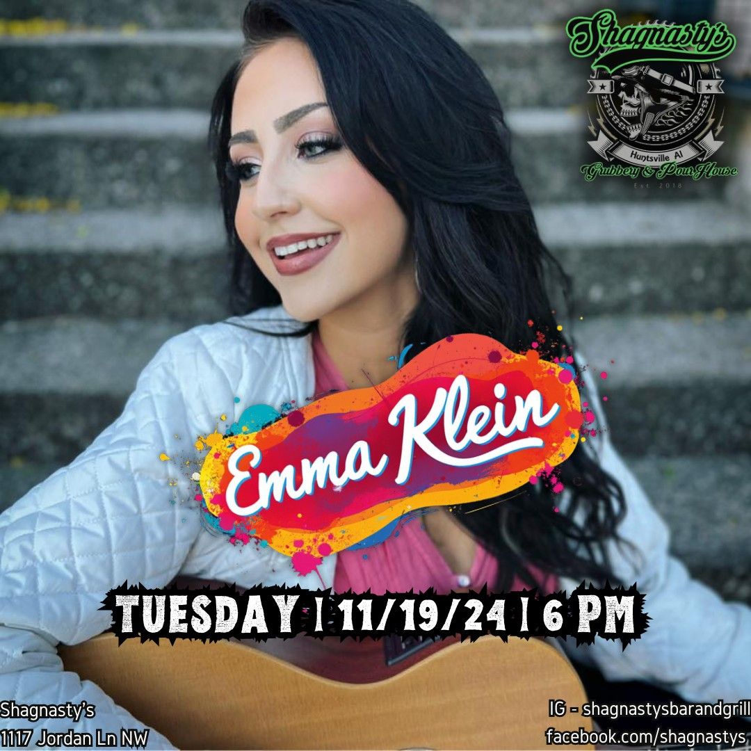 Emma Klein LIVE TUESDAY@The Shag