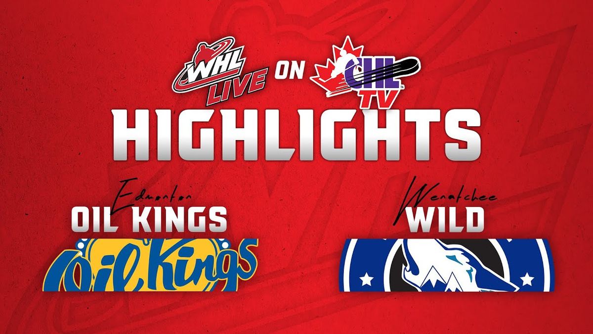 Wenatchee Wild at Edmonton Oil Kings at Rogers Place
