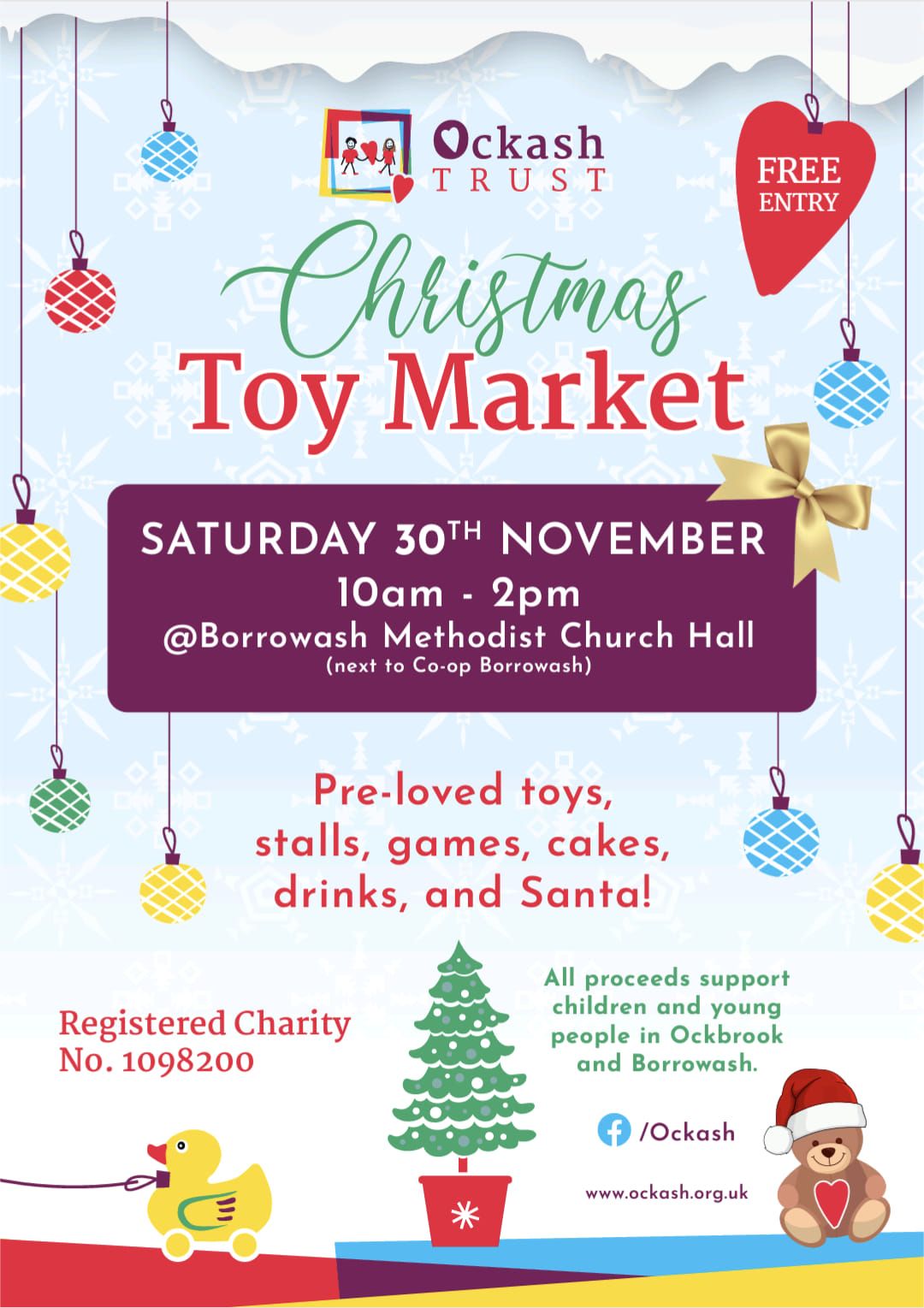 Ockash Trust Christmas Toy Market