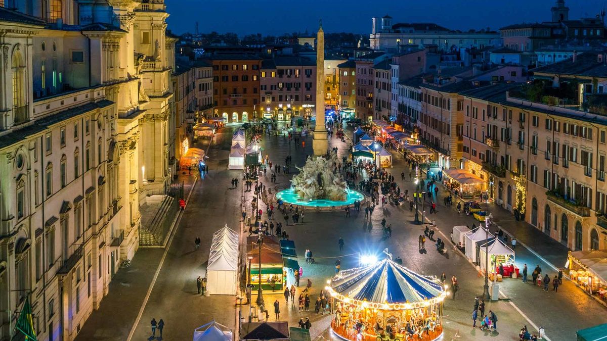 LA BEFANA A PIAZZA NAVONA