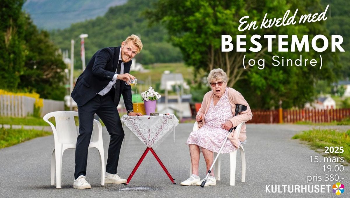 UTSOLGT! En kveld med bestemor (og Sindre)