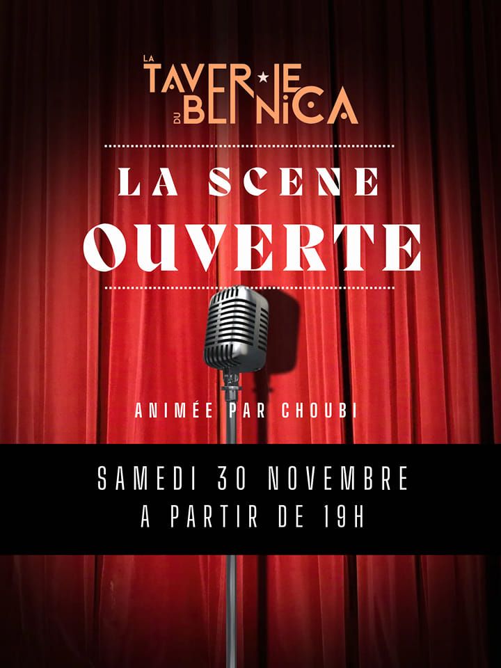 LA SC\u00c8NE OUVERTE DE LA TAVERNE - Novembre 