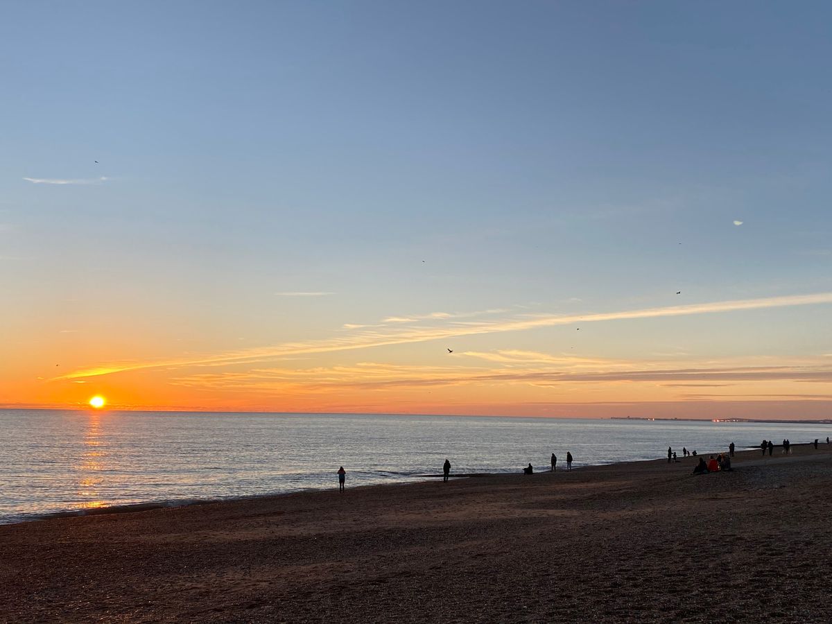 Solstice Sunset Outdoors Sound Healing - Shoreham Beach