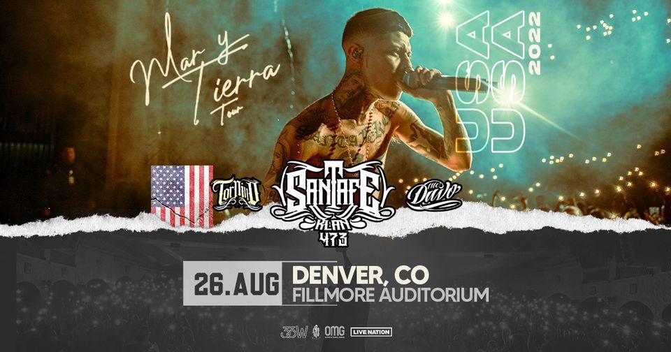 Santa Fe Klan, Fillmore Auditorium, Denver, 26 August 2022