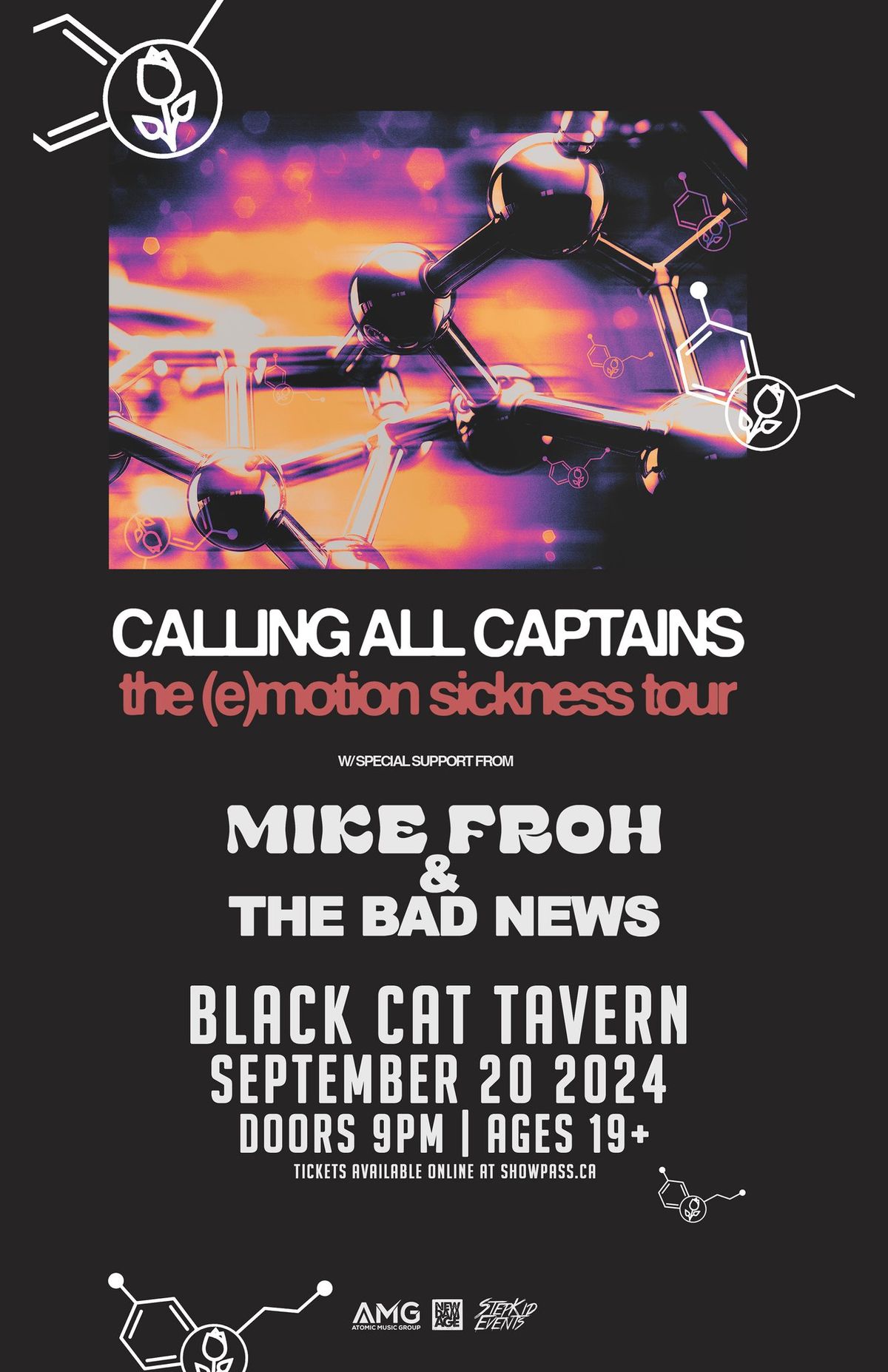 Calling All Captains w\/ Mike Froh & The Bad News - Saskatoon, SK