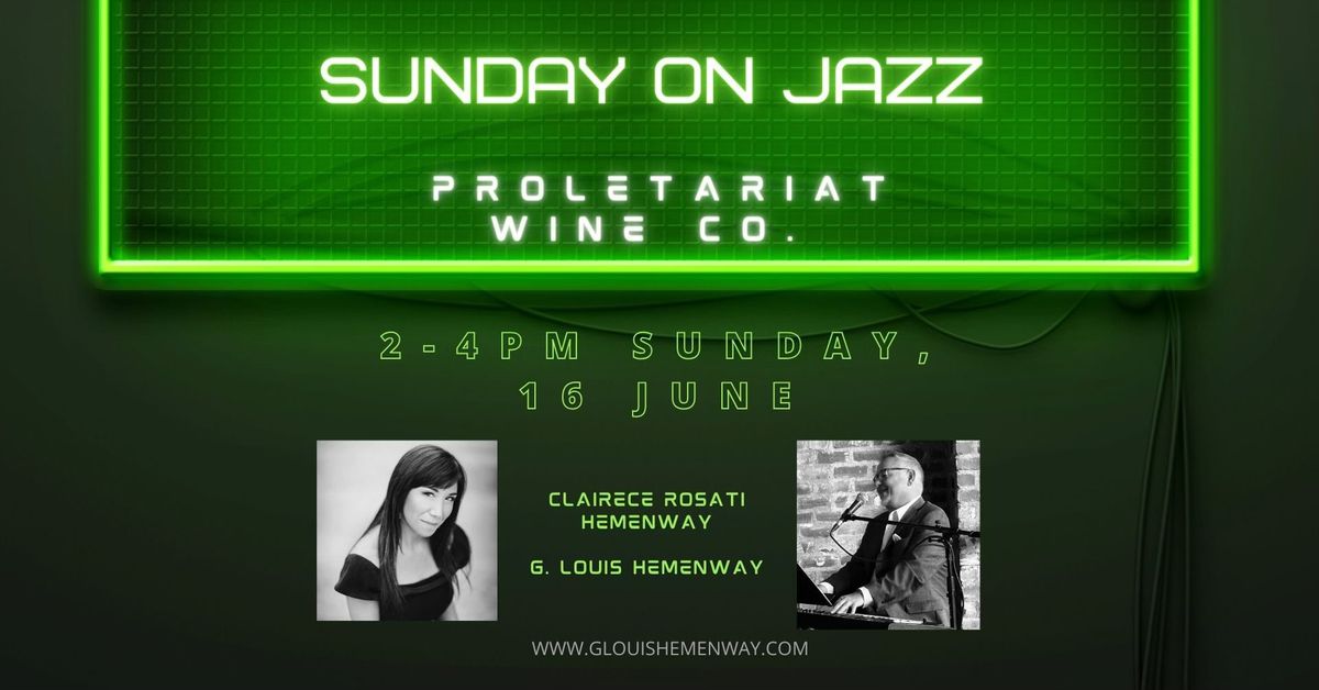 Sunday on Jazz with G. Louis Hemenway