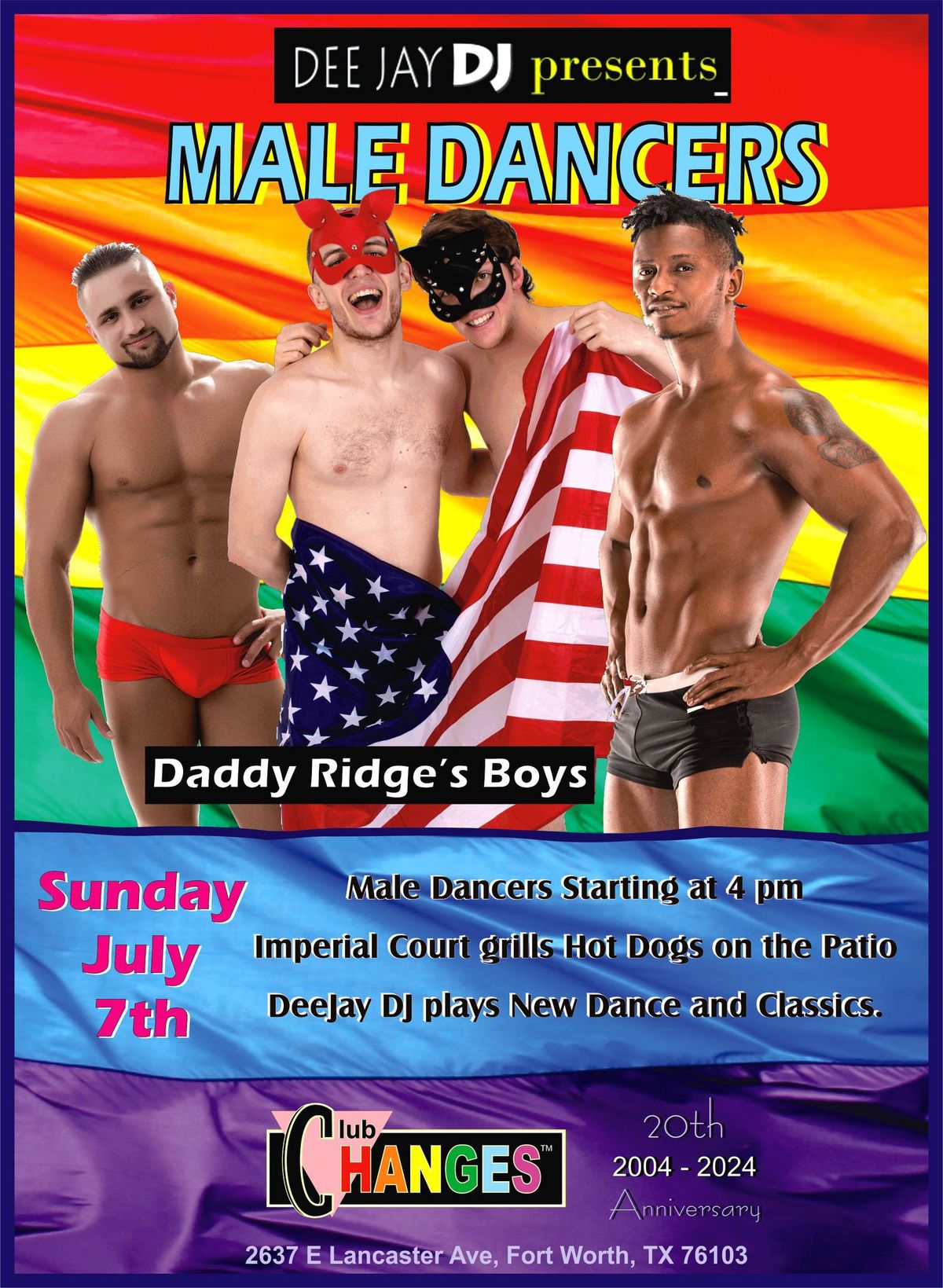 Deejay DJ Presents: Male Dancers!