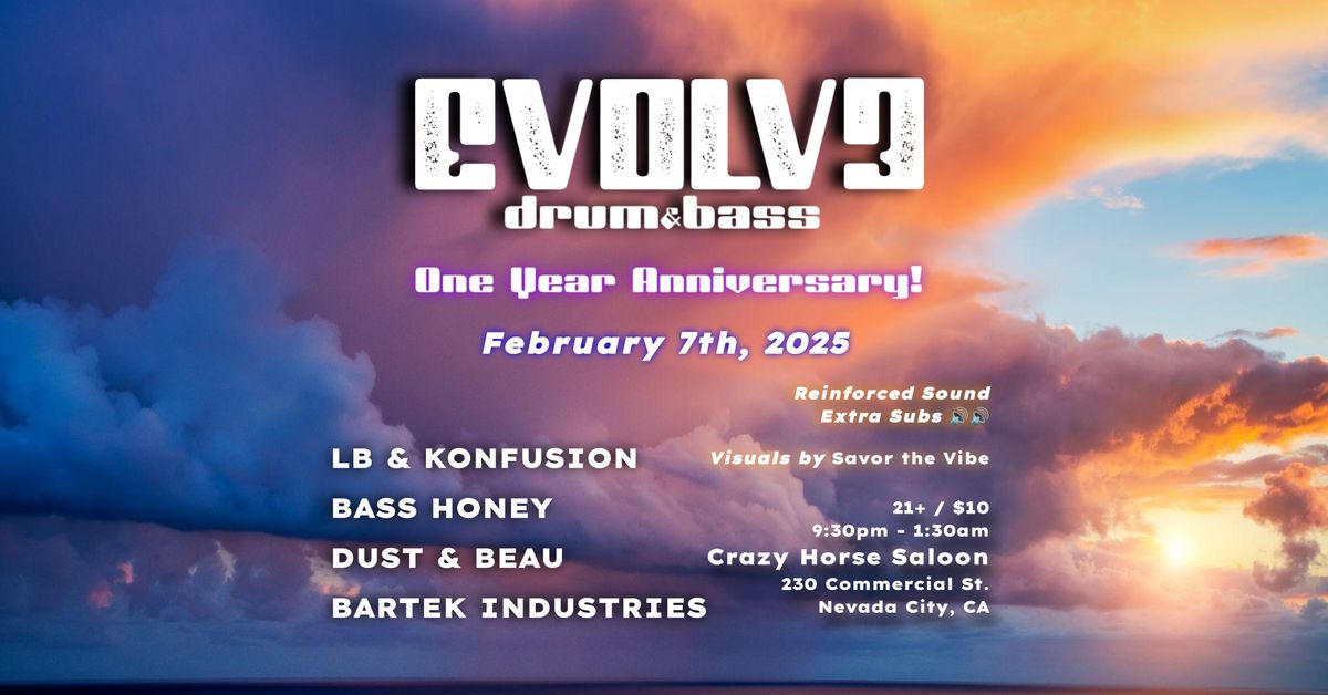 Evolv3 Drum and Bass {{ 1 Year Anniversary }}