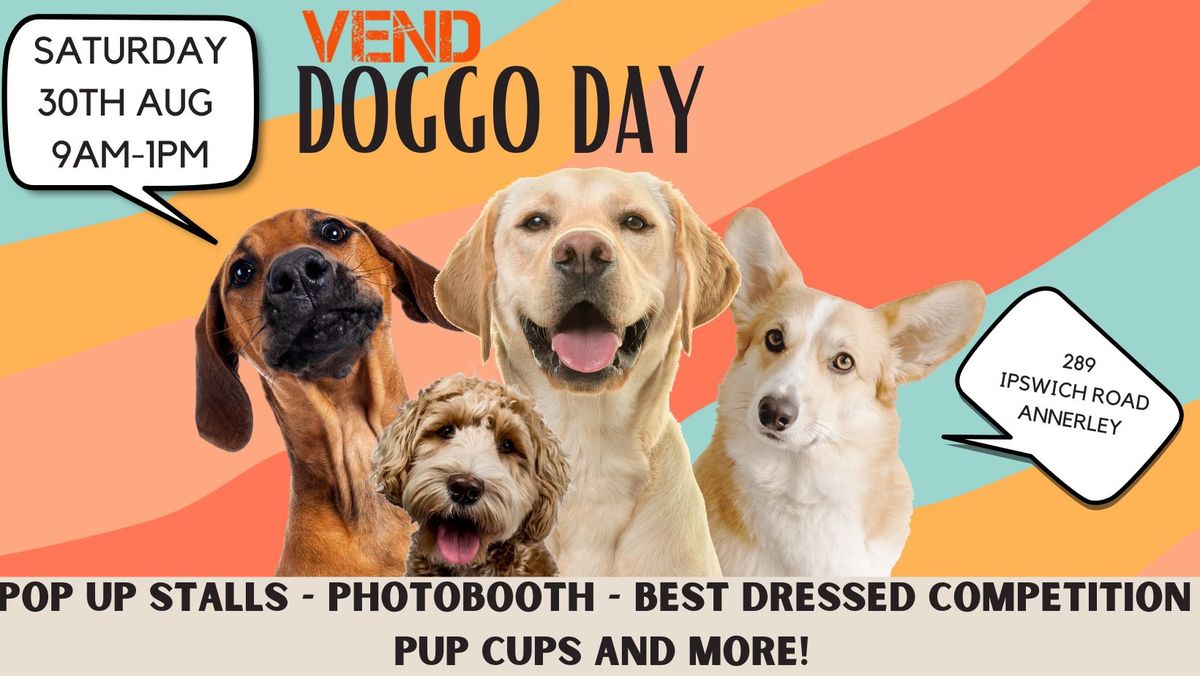 Doggo Day Pop Up Market