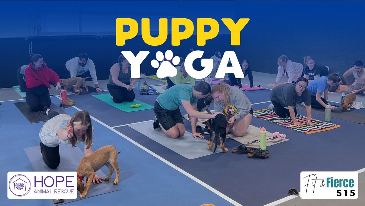 Puppy Yoga