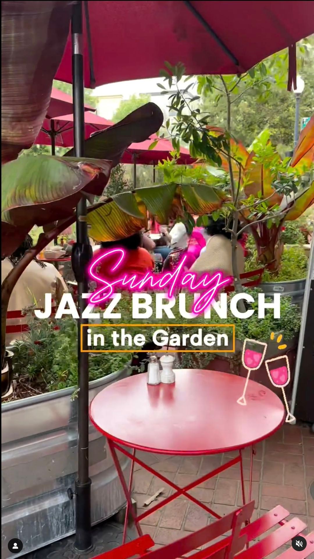 Sunday Jazz Brunch in the Garden