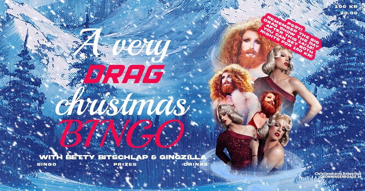 A very Drag Christmas: Drag Queen Christmas Chaos Bingo Bonanza!