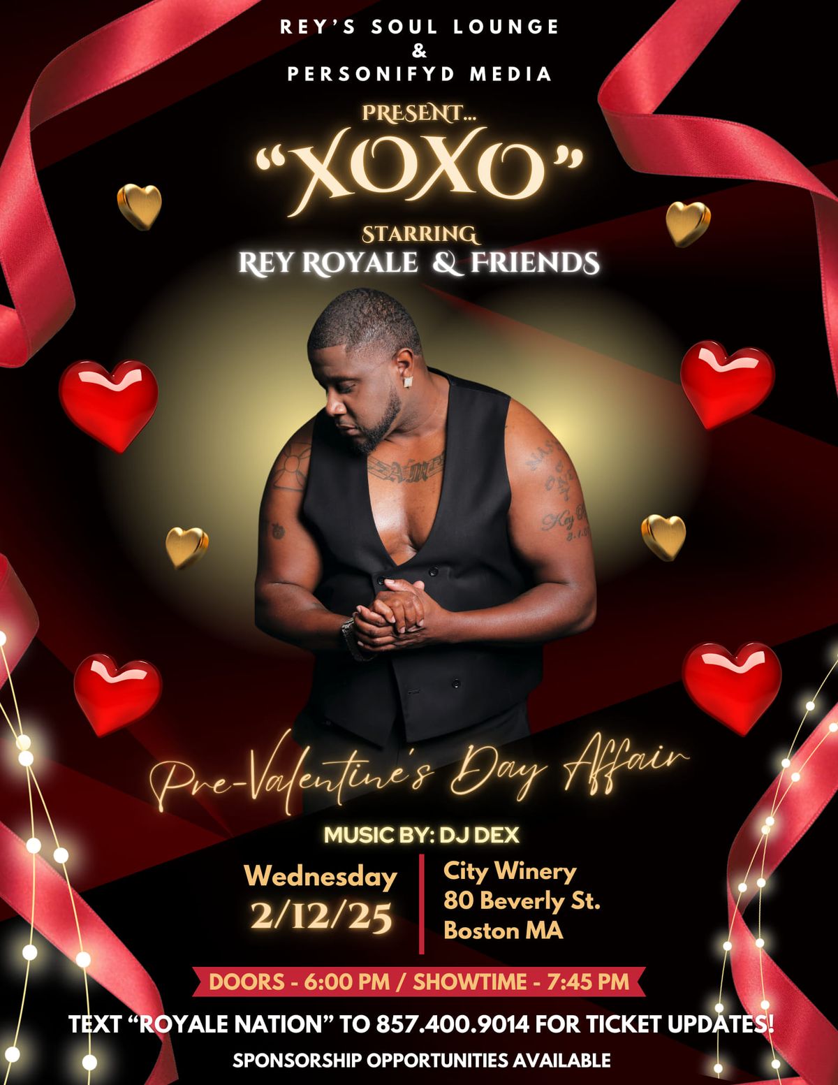 XOXO: An R&B Pre-Valentine\u2019s Day Affair \u2764\ufe0f