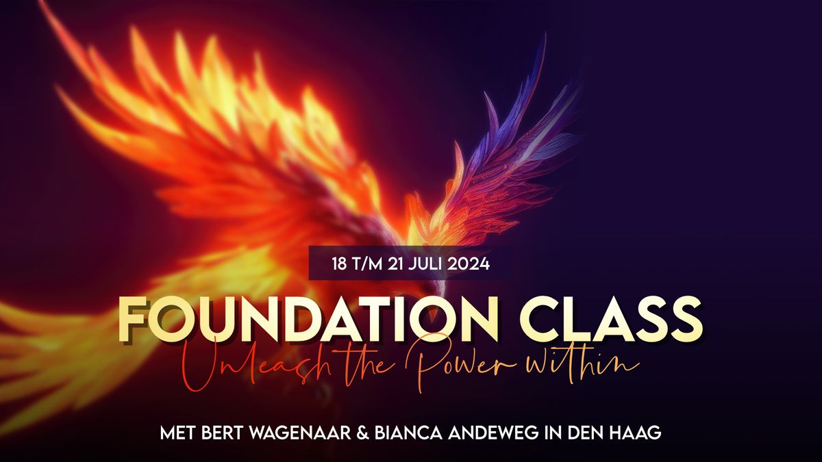NEW Foundation Class met Bert Wagenaar & Bianca Andeweg | Den Haag