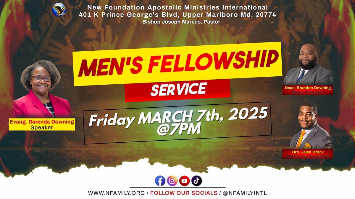 Men's Fellowship Service