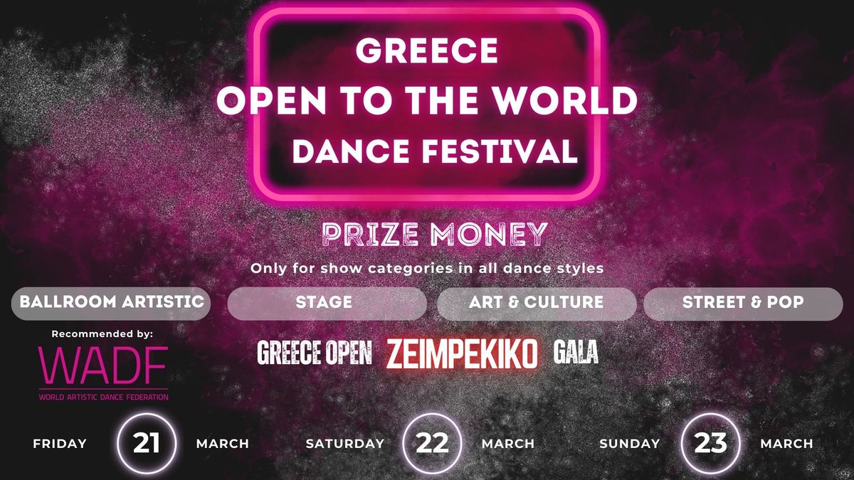 Greece Open to the World Dance Festival 2025