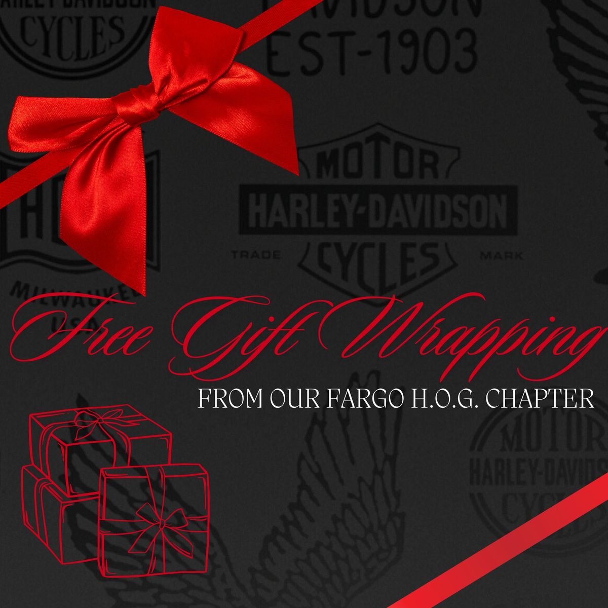 Free Gift Wrapping | Harley-Davidson of Fargo