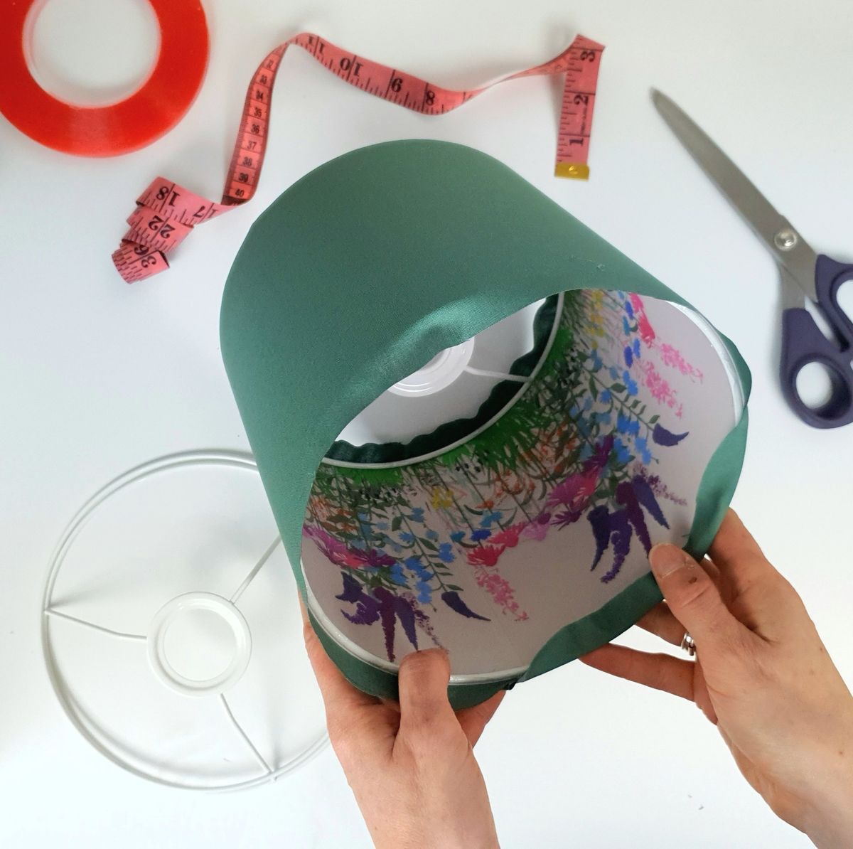 DOUBLE SIDED LAMPSHADE WORKSHOP