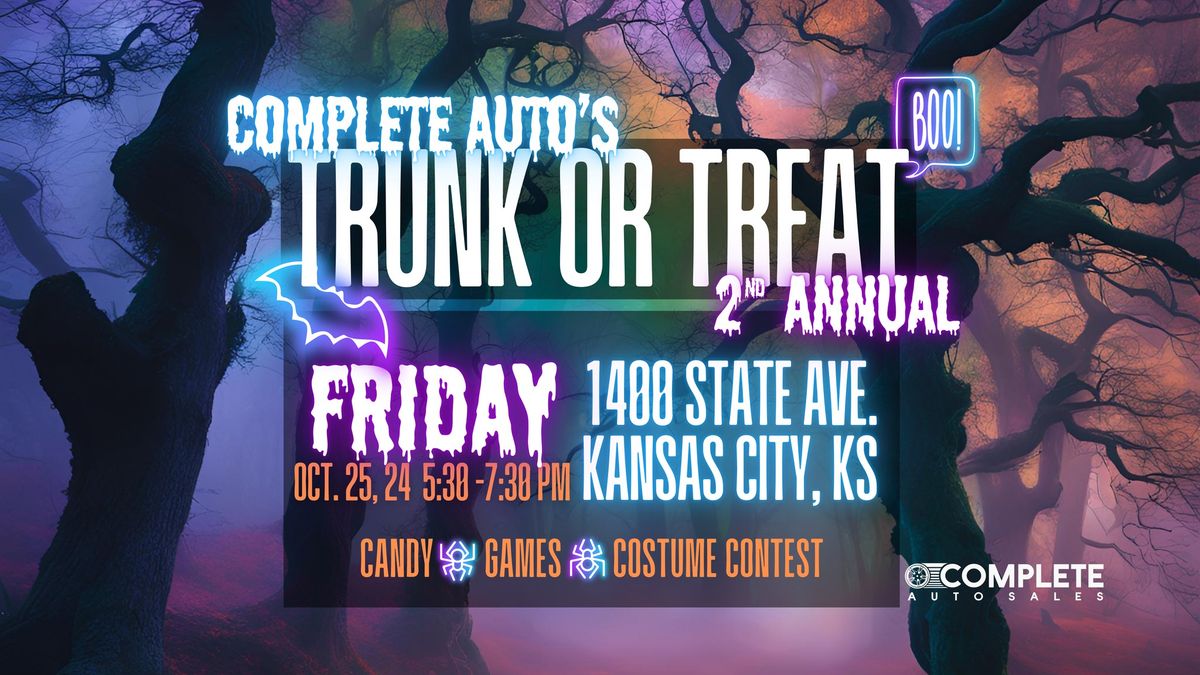 2nd Annual Trunk or Treat