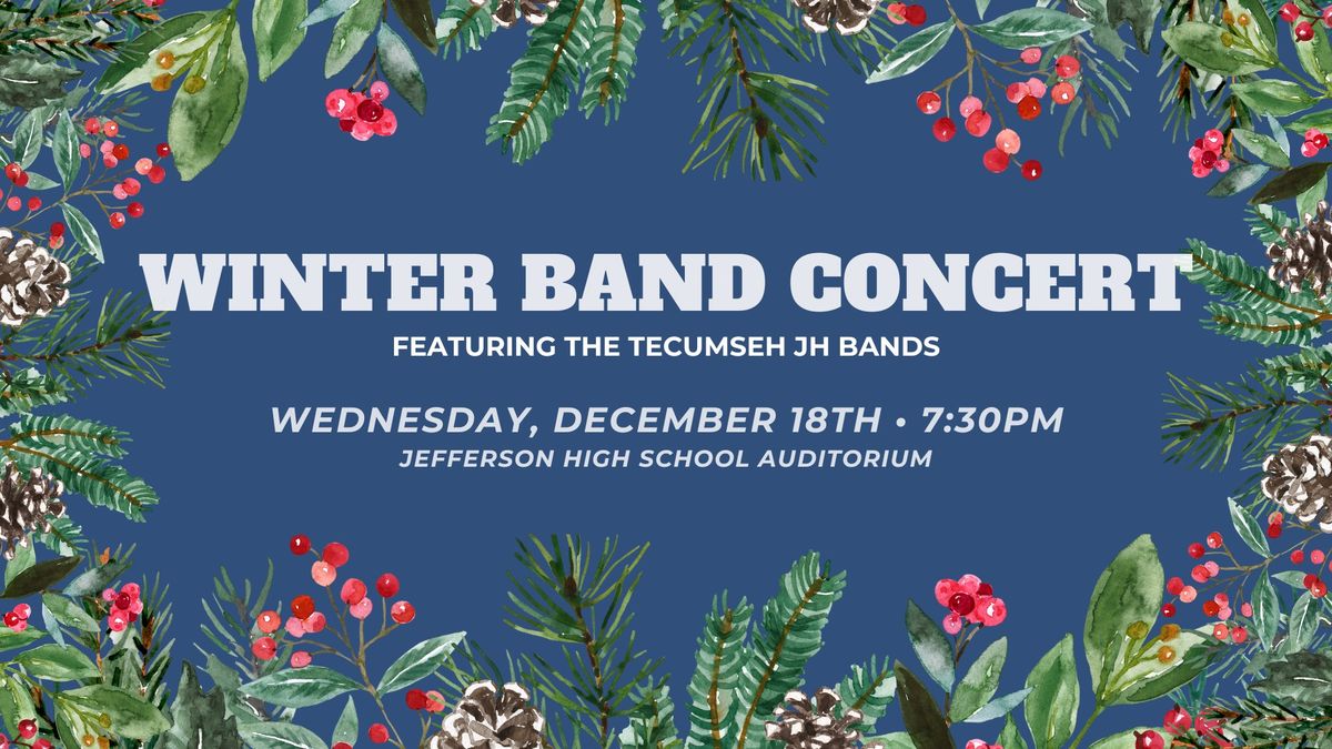 Tecumseh Winter Band Concert