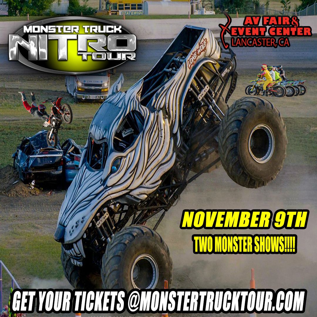 Monster Truck Nitro Tour at McGee Park Coliseum