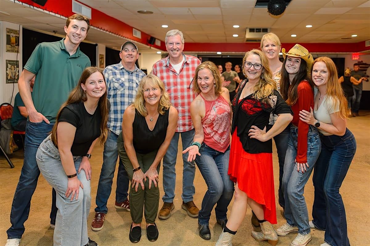 January Country Swing Dance Lessons & Open Dance ($5)