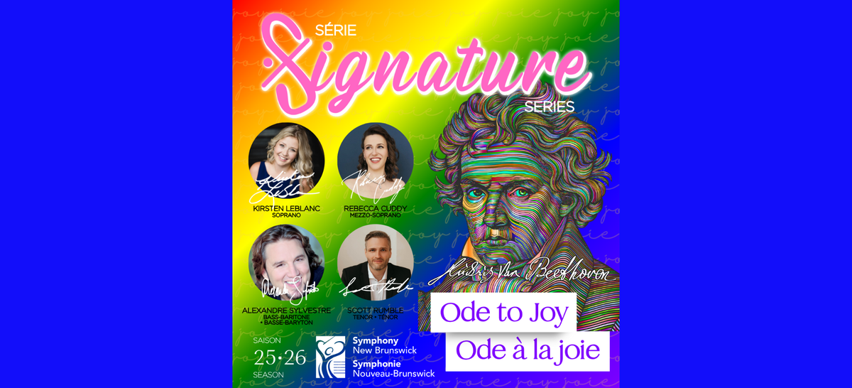 Symphony New Brunswick - Ode To Joy at Imperial Theatre - Saint John